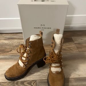 Marc Fisher Denise Lace-Up Boot
